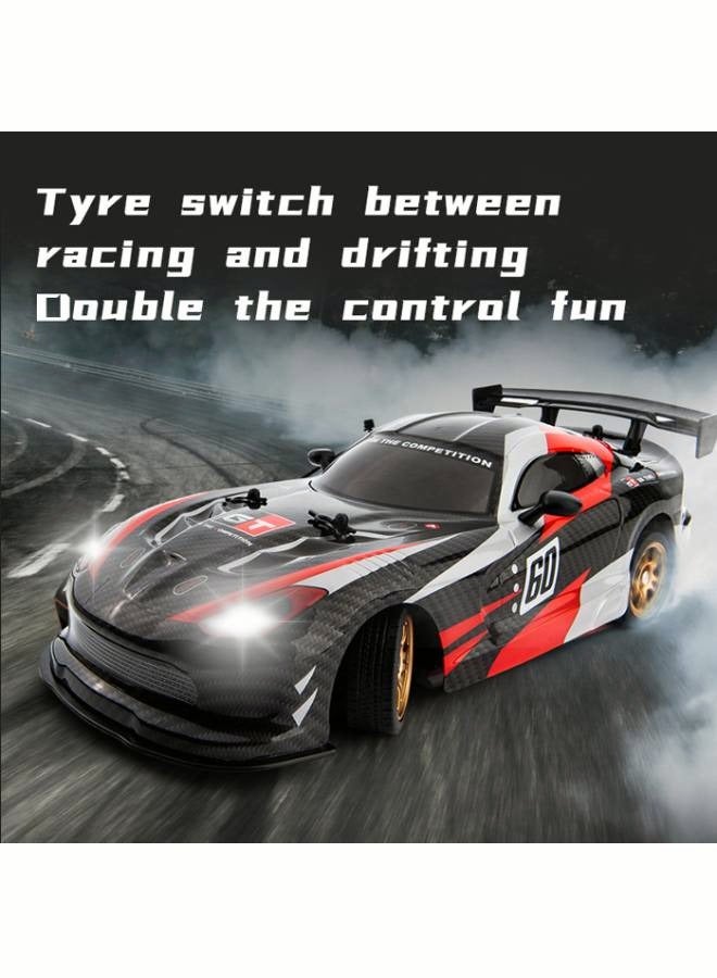 Remote Control Race Car - 1:16 RC Drift Car - High Speed Vehicle Toy - 4WD, 360 Degree Drift, 2.4Ghz, Strong Power, 2 Sets of Tires