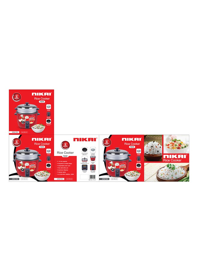 Rice Cooker 1 L 700 W NR672N1 Red