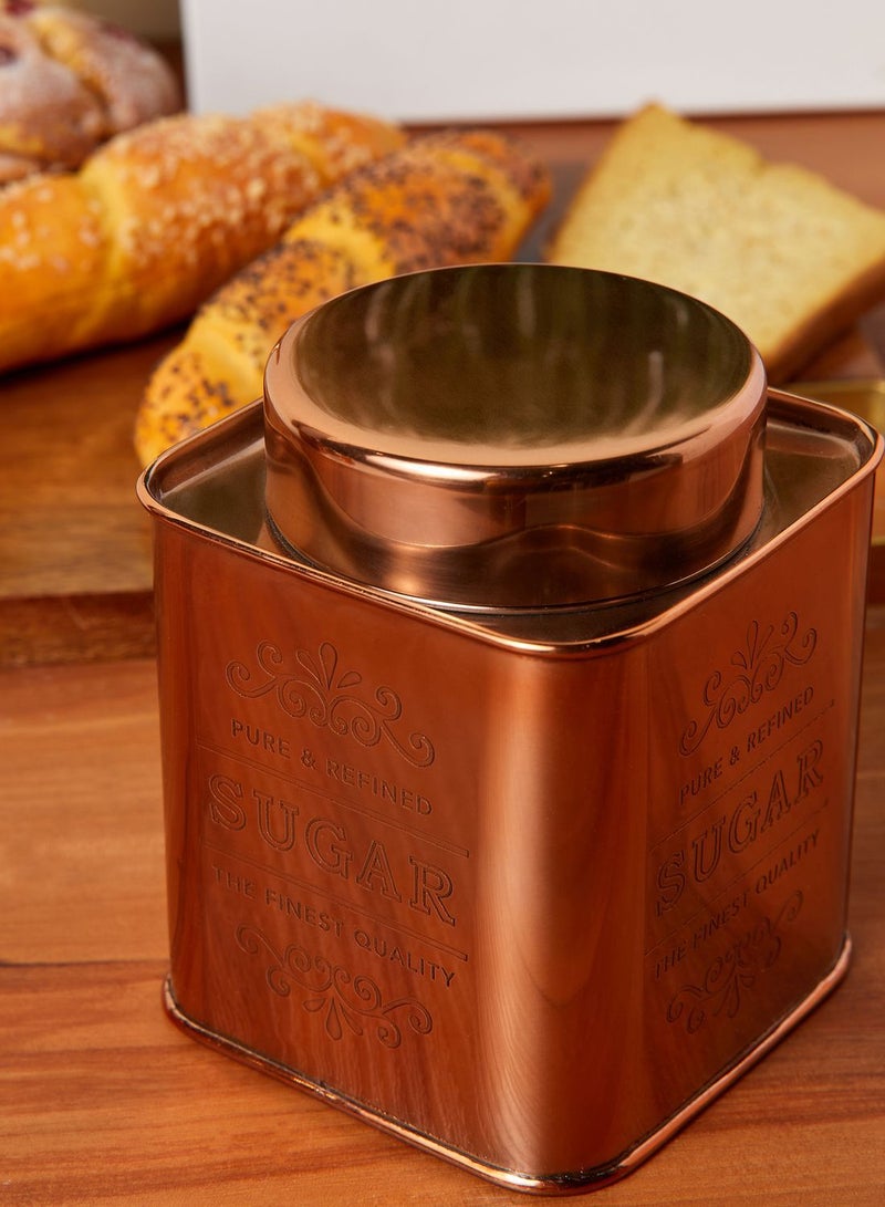 Copper Finish Sugar Canister