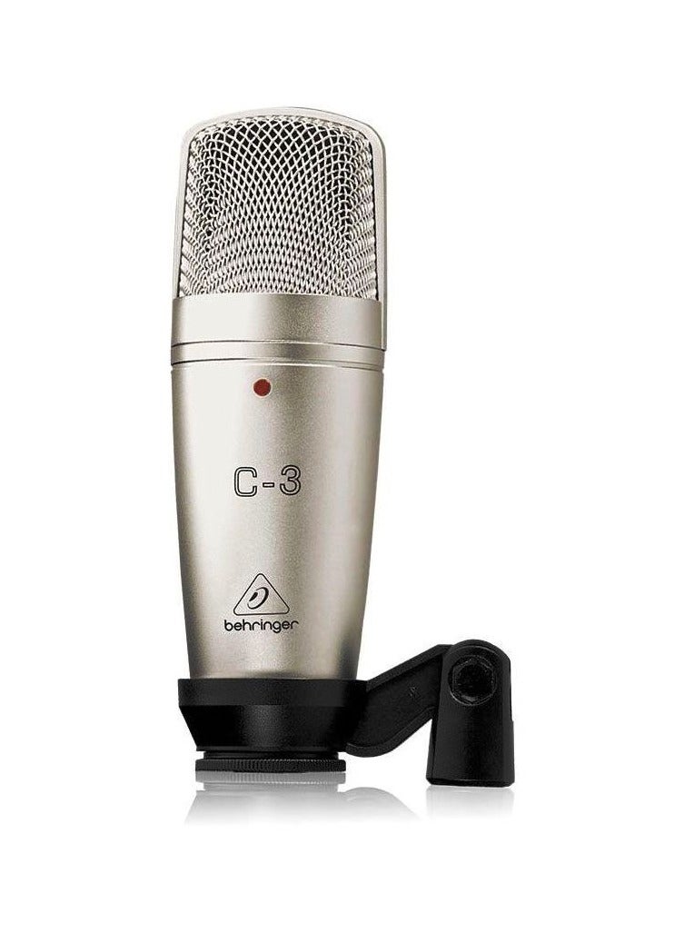 Behringer C-3 Studio Condenser Microphones, XLR