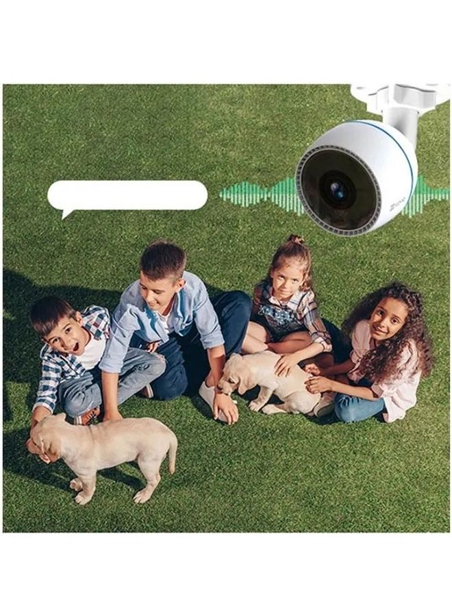 Ezviz CS-C3TN Wi-Fi Smart Home Camera,1080P With Extended Night Vision-Ip67 Dust And Water Protection With 64GB microSDXC Card /Class 10 with Adapter 64.0 GB