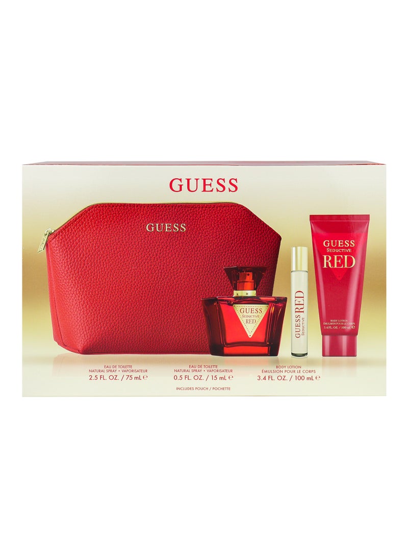 Guess Women's Red Gift Set