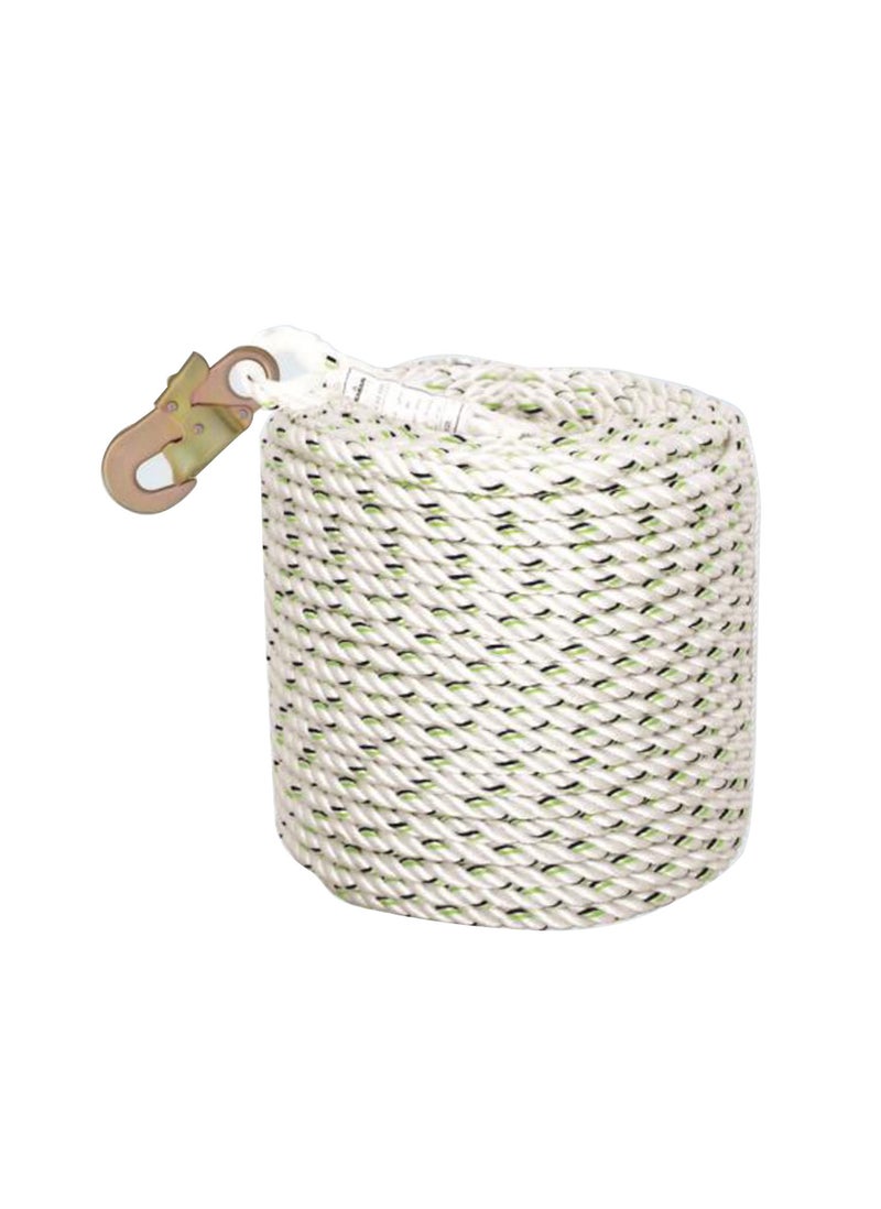 Karam PN 950 14mm Twisted Rope Anchorage Line White/Green