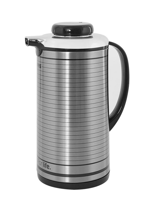 Vacuum Flask Silver/Black