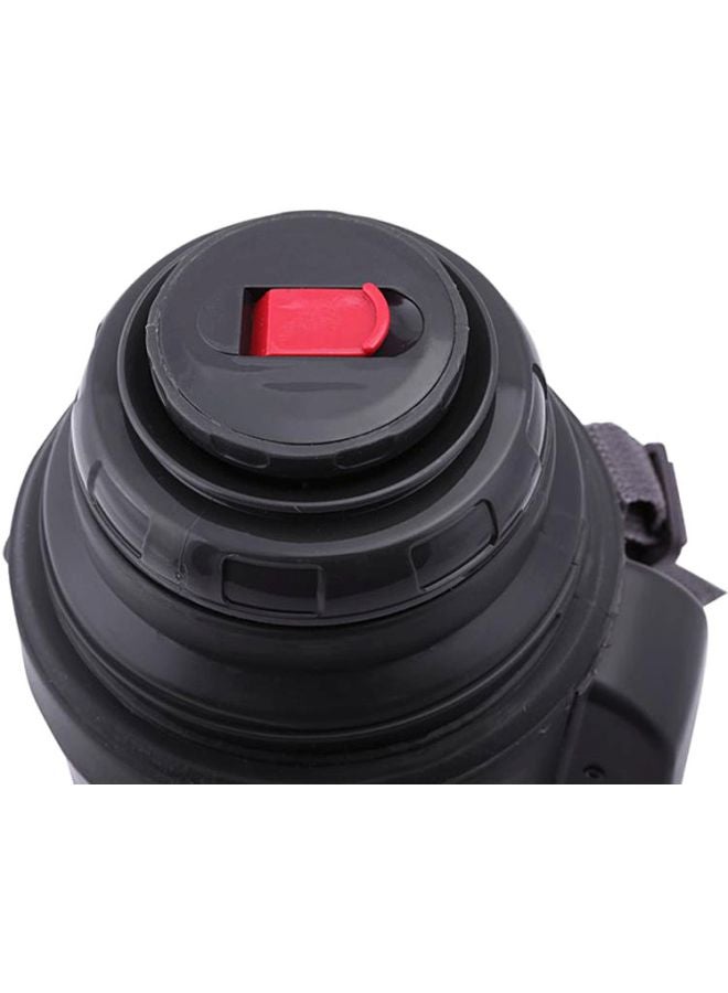 Vacuum Insulated Flask Leak Proof Stainless Steel Double Walled Thermal Mug for Hot or Cold Drink Silver/Black/Red 1.8Liters