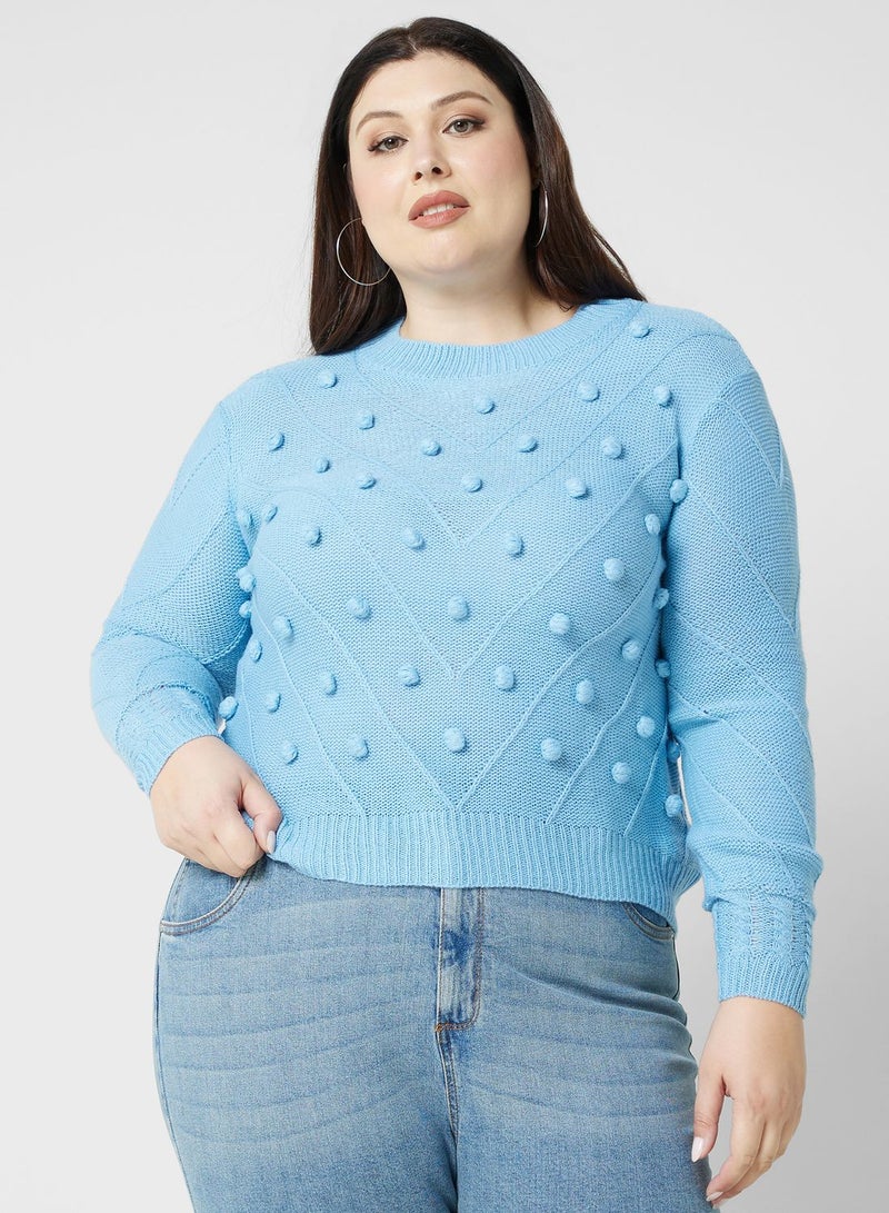 Pom Pom Detail Sweater