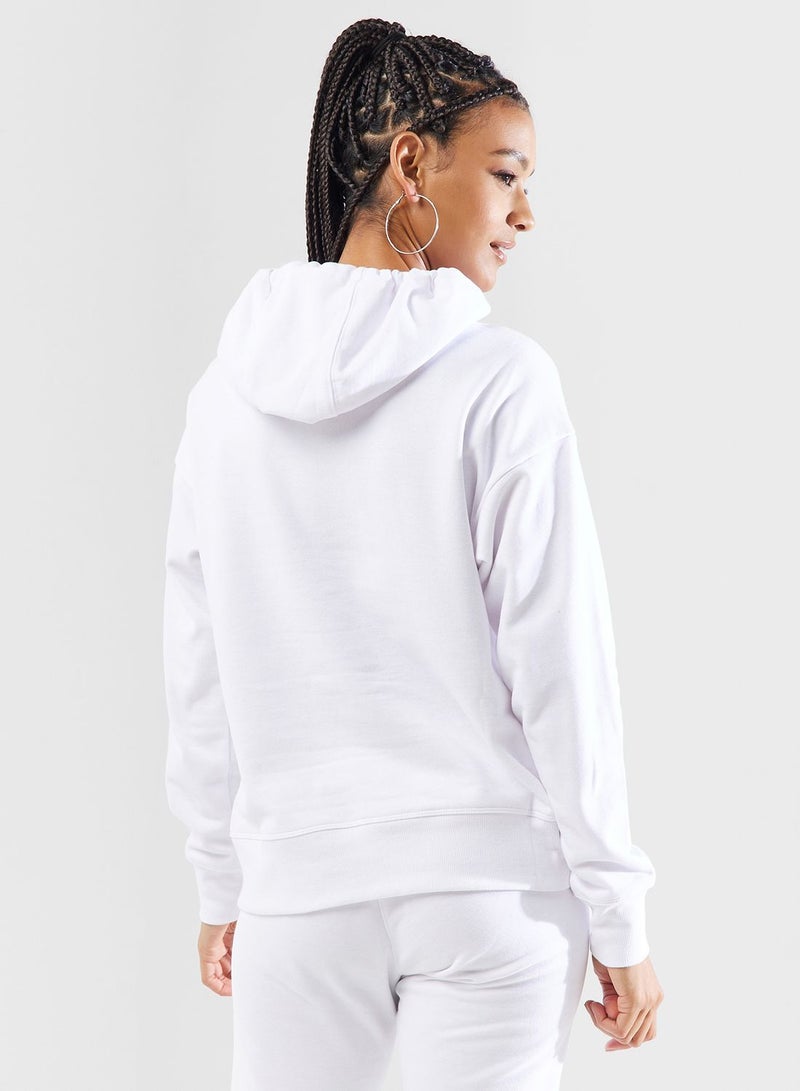 Logo Drawstring Hoodie