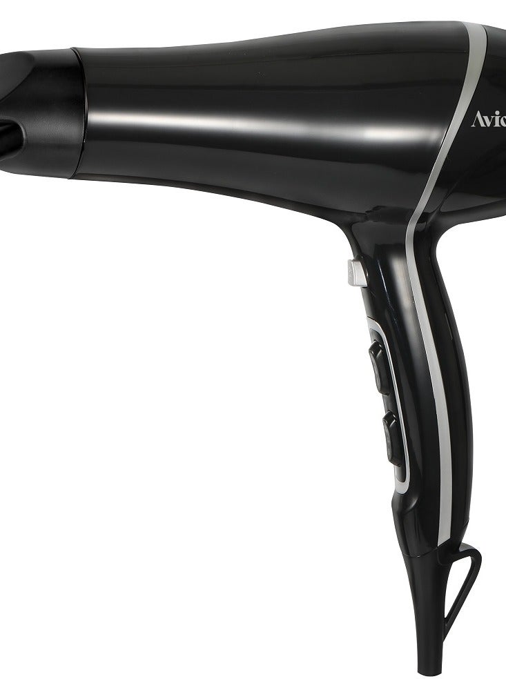 Avion Professional Hair Dryer |Fast Drying | Lightweight for Comfortable Handling | Slim Concentrator Nozzle | Cool Shot Function | 3 Heat Settings,AHD650