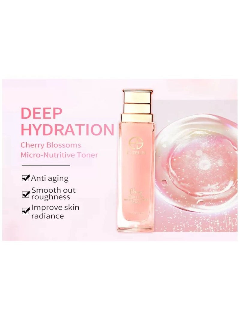 9in1 Cherry Blossoms Micro-Nutritive Nourishing Skin Care Kit