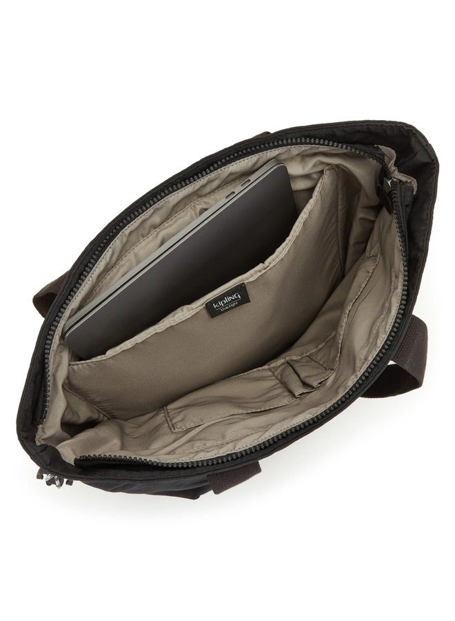 Hanifa Large Female Tote - Black Noir