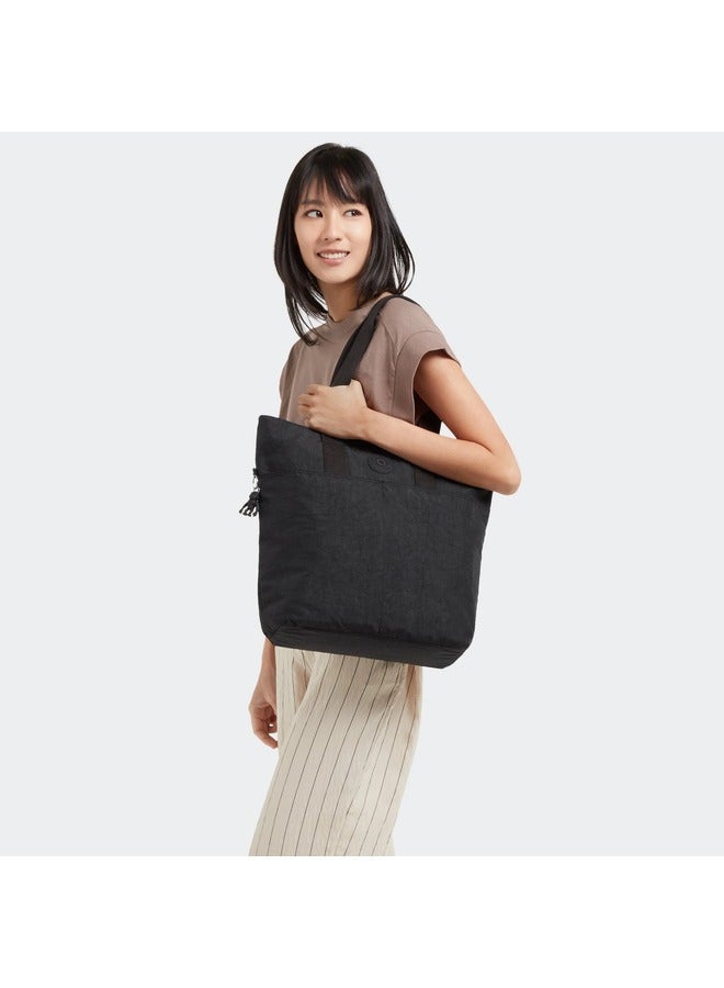 Hanifa Large Female Tote - Black Noir