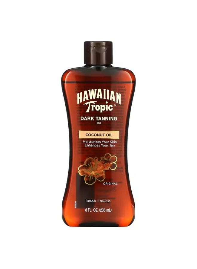 Hawaiian Tropic, Dark Tanning Coconut Oil, Original, 8 fl oz (236 ml)