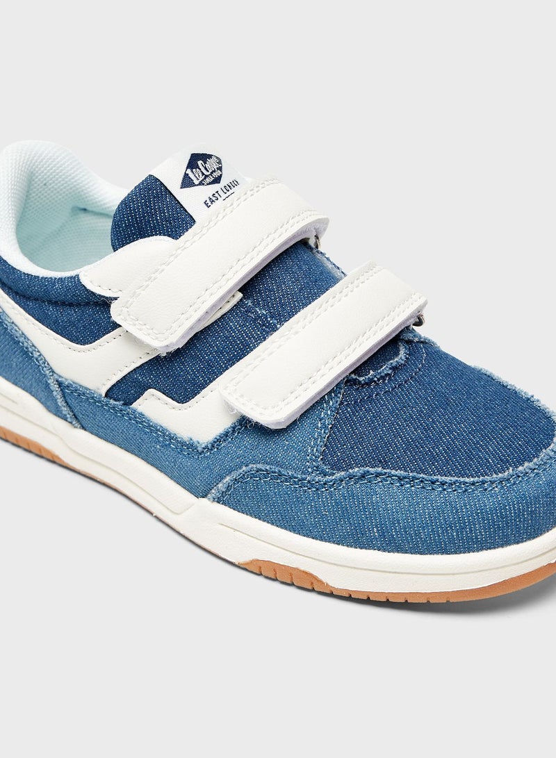 Kids Low Top Velcro Sneaker