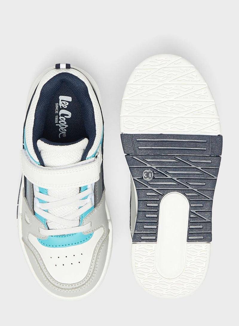 Kids Low Top Velcro Sneaker