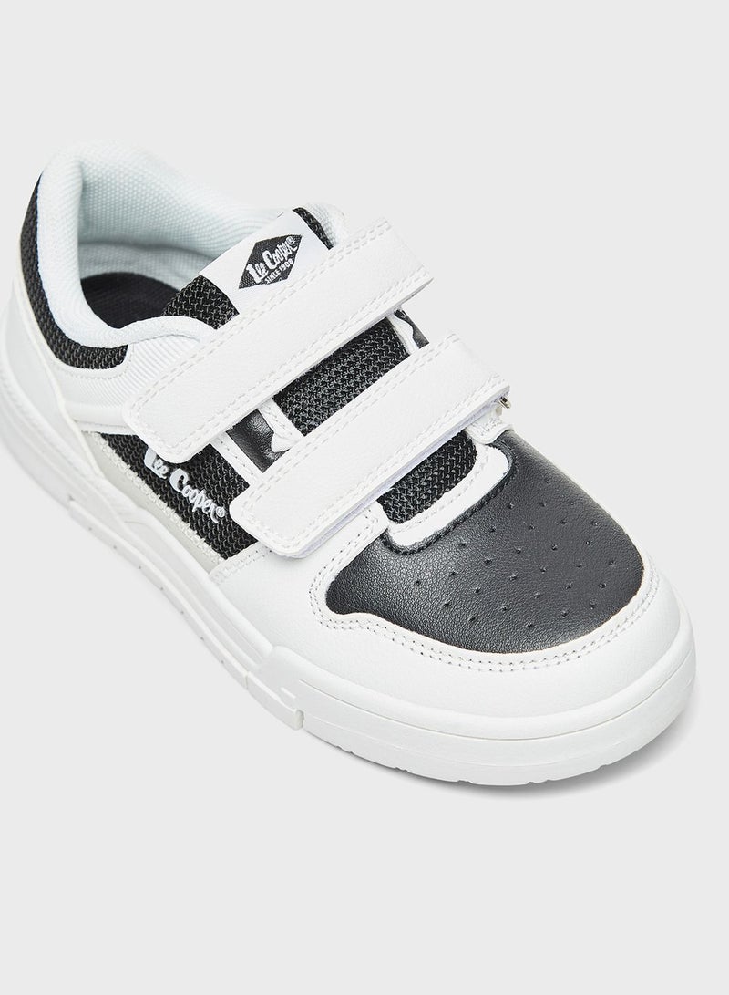 Kids Low Top Velcro Sneaker