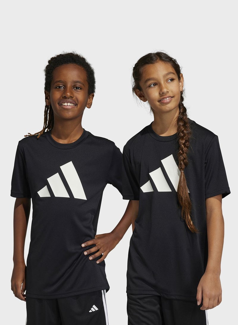 Kids Train Essential Logo T-Shirt