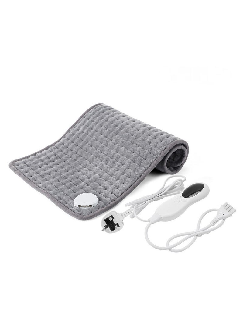 Heating Pad Electric for Pain Relief of Back Neck and Shoulder, 10 Electric Temperature Options, 4 Timer Settings (12 x 24 inches)