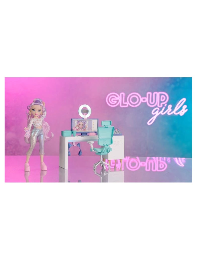 Glo-Up Girls ASMR Streaming Studio with Sadie Doll