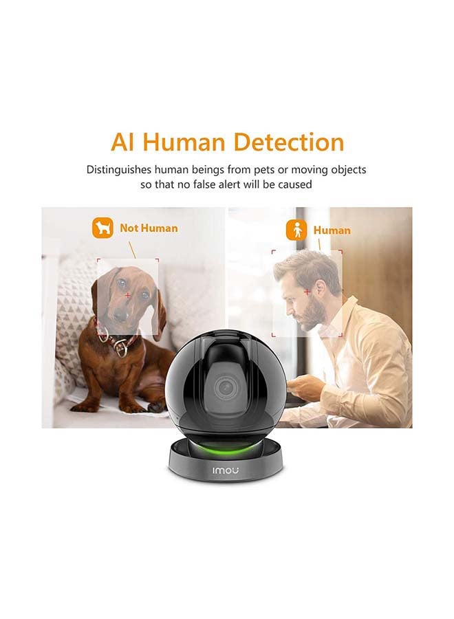 Ranger Pro Indoor Wi-Fi Home Security Camera 1080P With Night Vision/Smart Tracking/Privacy Mask/2-Way Audio/Instant Alarm Notifications With App Control