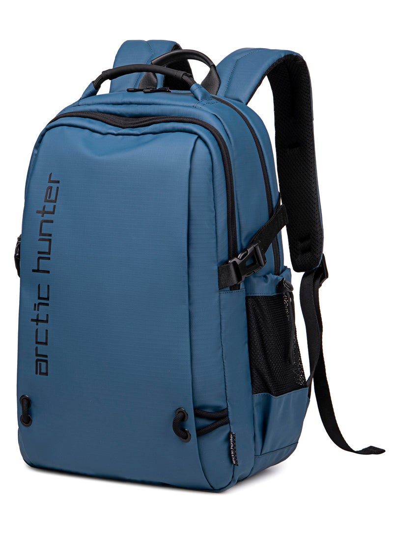 Travel Backpack 15.6 Inch Laptop Backpack For Men Lightweight Water Resistant Business Travel Laptop Bag Computer Bag Purse for Commuting College For Men & Women B00530 Blue