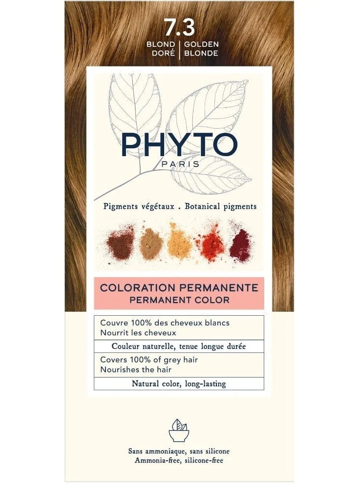 Phyto Phytocolor Permanent Color 7.3 Golden Blonde