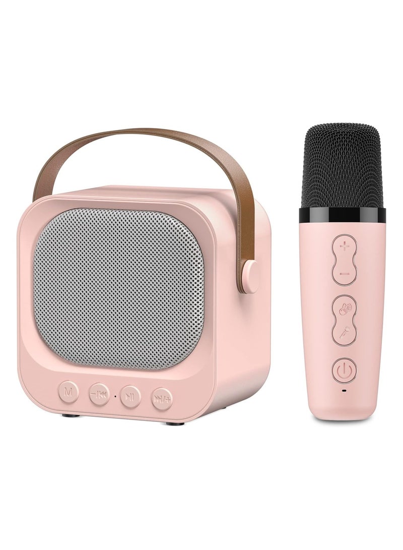 Karaoke Machine With Wireless Microphone Mini Wireless Karaoke Machine For Adults And Kids With 1 Wireless Microphones