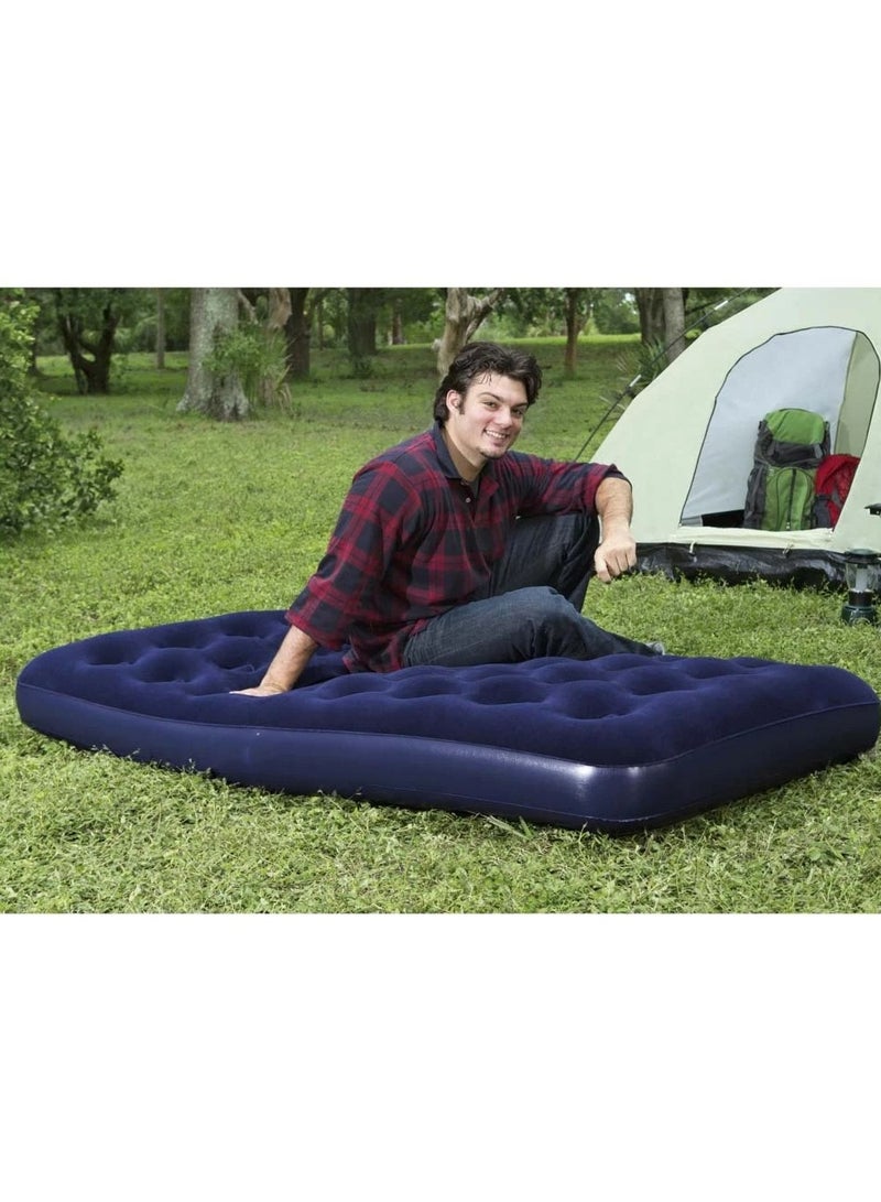 Camping Air Mattress Free Charging With USB Rechargeable Built In Pump Inflatable Blow Up Bed Portable Pump Air Bed Travel Bag For Tent Camping & Home 400LBS Capacity
