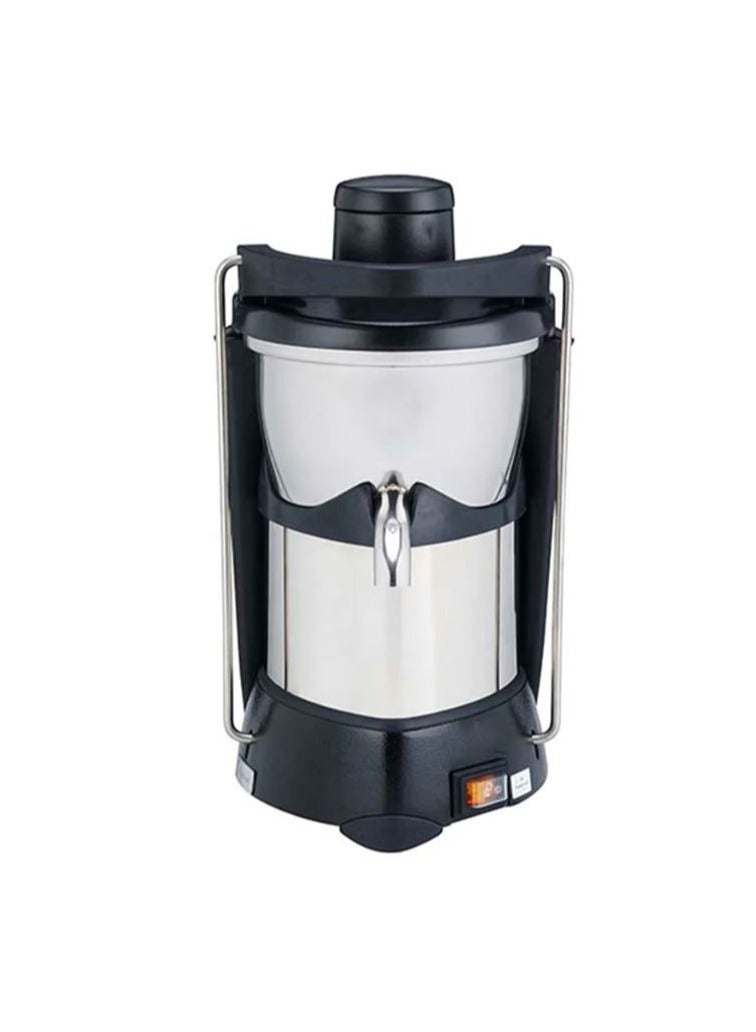 Juicer 700W Stainless Steel Juice Extractor With 75mm Wide Feed Tube 2 Speed Transparent Juice Jug Pulp Container Anti Drip For Home Office Restaurant & Cafeteria JEM50.000BS Silver