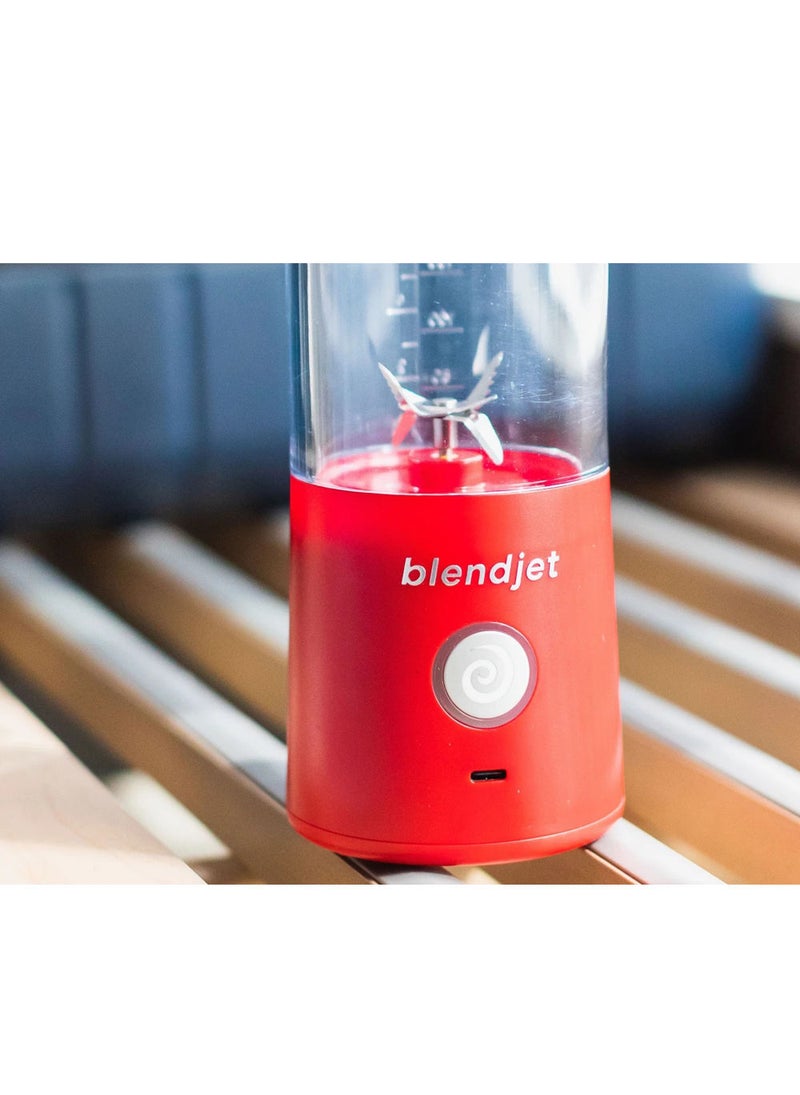 Blend Jet V2 Portable Blender 16oz Red - 22.86 x 7.62 cm