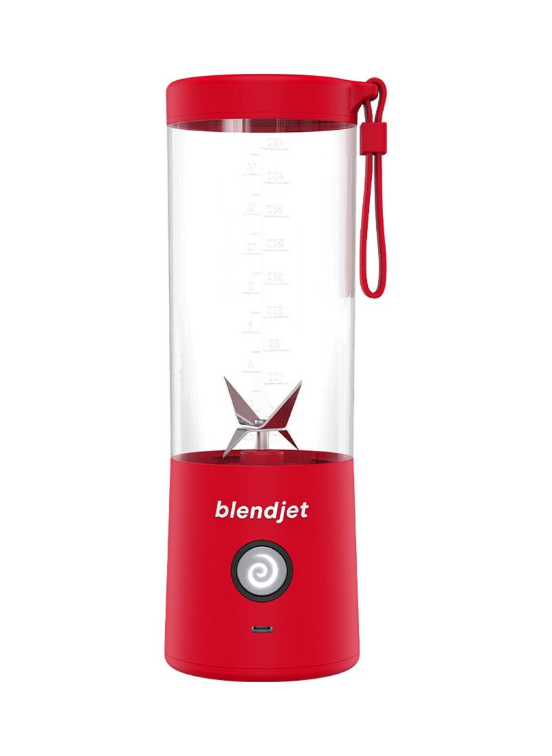 Blend Jet V2 Portable Blender 16oz Red - 22.86 x 7.62 cm