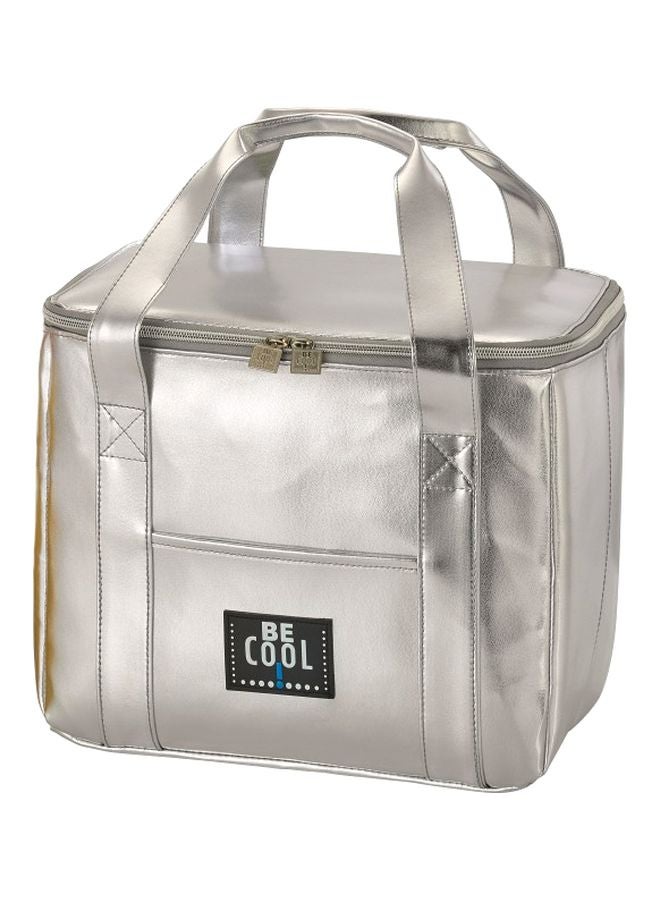 City Outdoor Lunch Bag Silver 42x20x30cm