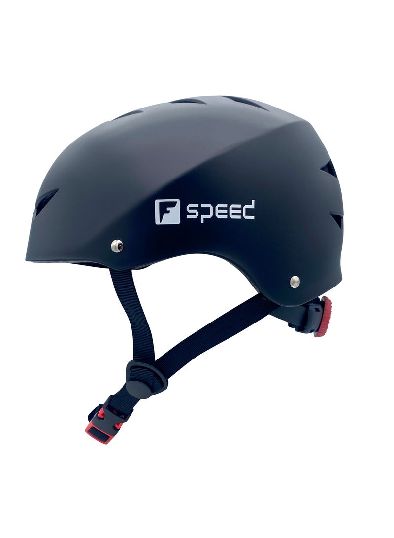 Helmet for Electric Scooters Skateboard and Bicycle Riders Small Size ( Black)