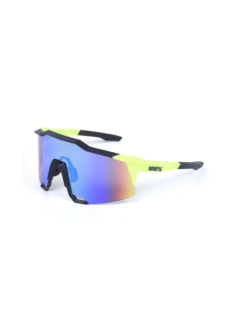 Green Polarized Sports Sunglasses, Outdoor Cycling Running Fishing Goggles