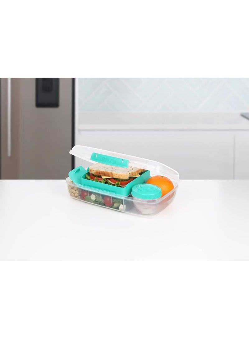 Bento Box To Go 1.76L Teal