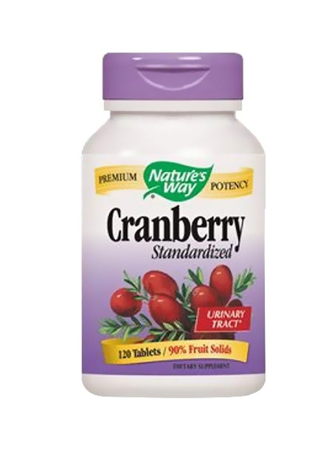 Cranberry Standardized Urinary Tract Dietary Supplement