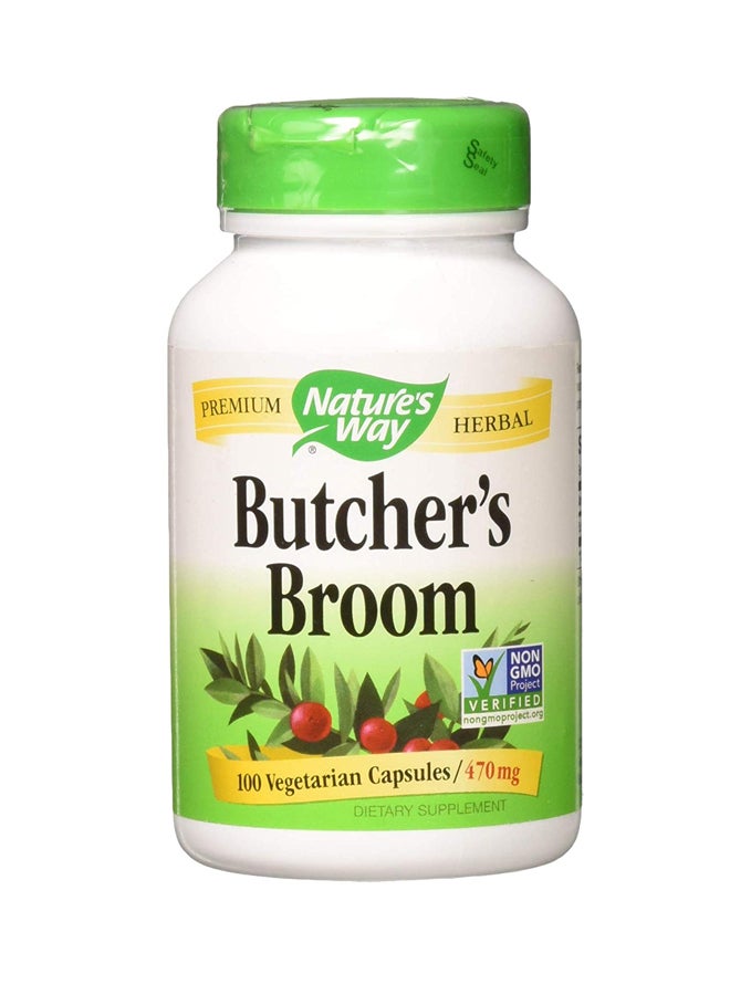 Dietary Supplement Butchers Broom Root 470mg