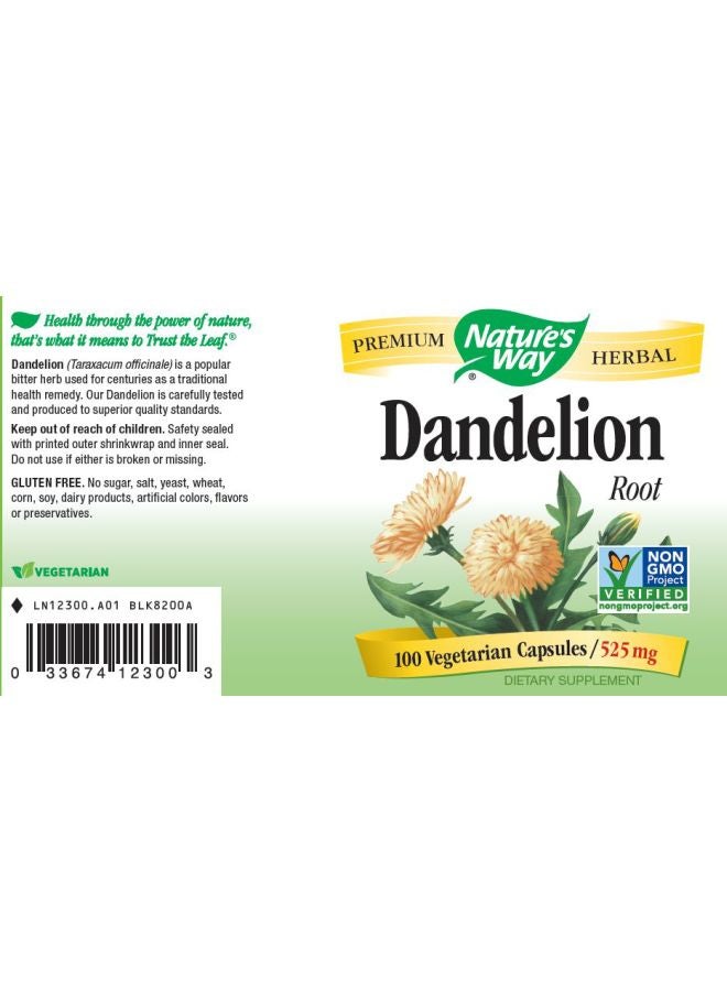 Dandelion Root Capsules