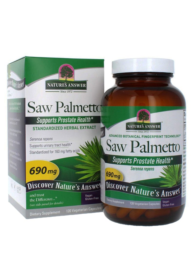 Saw Palmetto - 120 Capsules