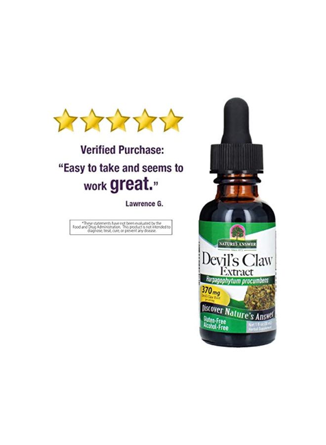 Devil's Claw Extract Herbal Supplement 370mg