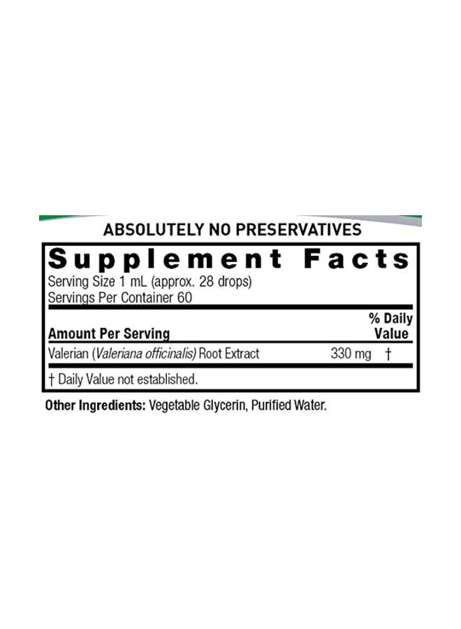 Valerian Herbal Supplement 60 ML