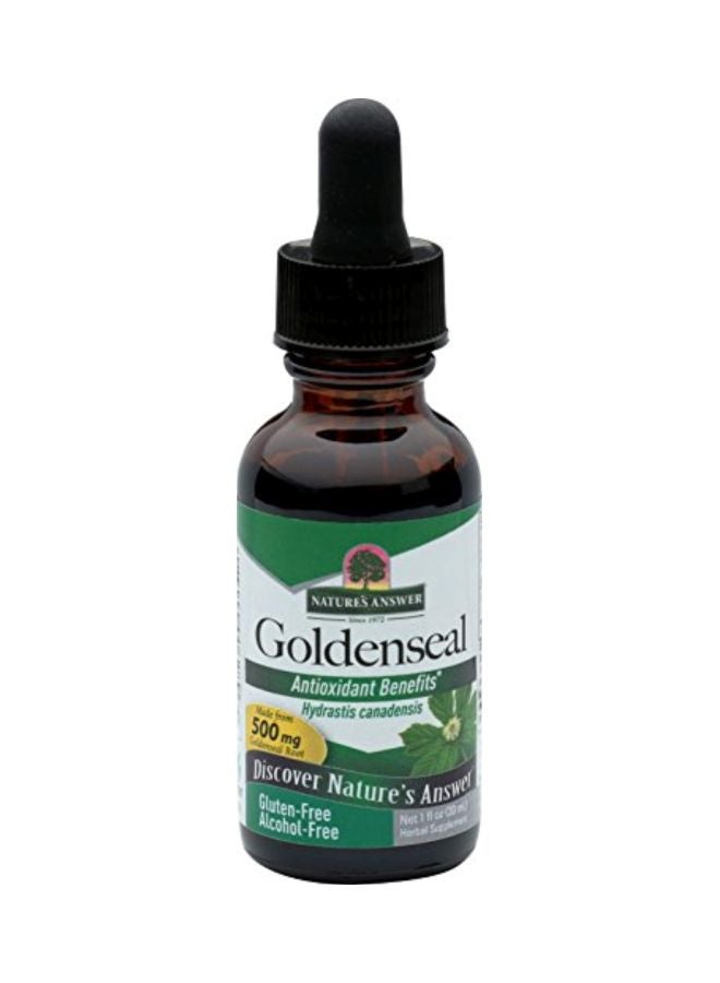 Pack Of 2 Goldenseal Root Herbal Supplement 500mg