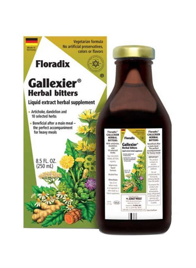 Floradix Gallexier Herbal Bitters Supplement