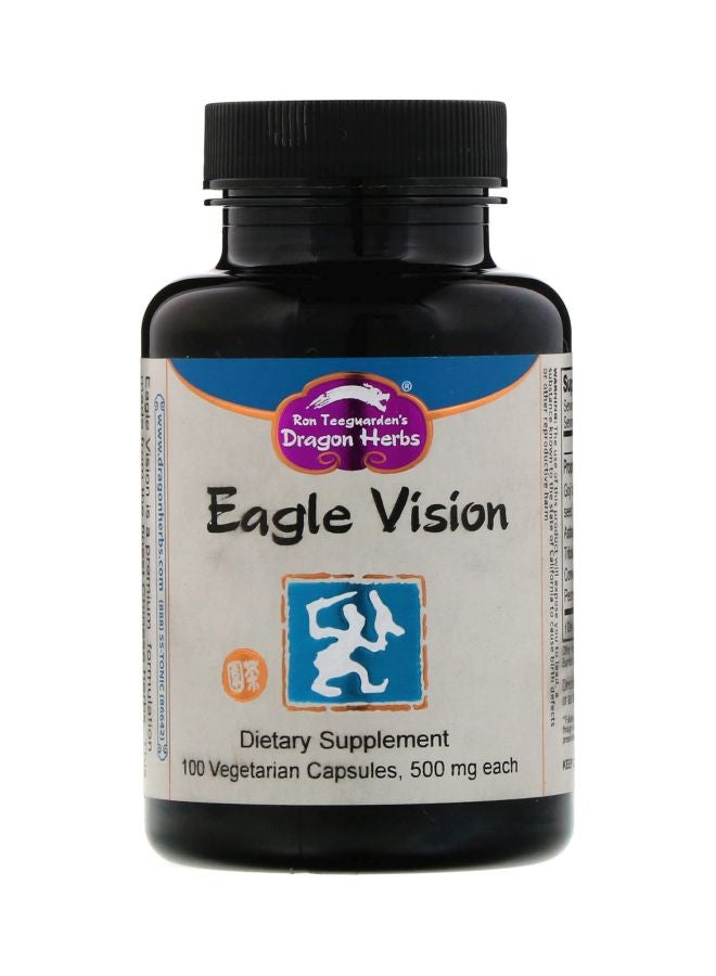 Eagle Vision Dietary Supplement 500 mg - 100 Vegetarian Capsules