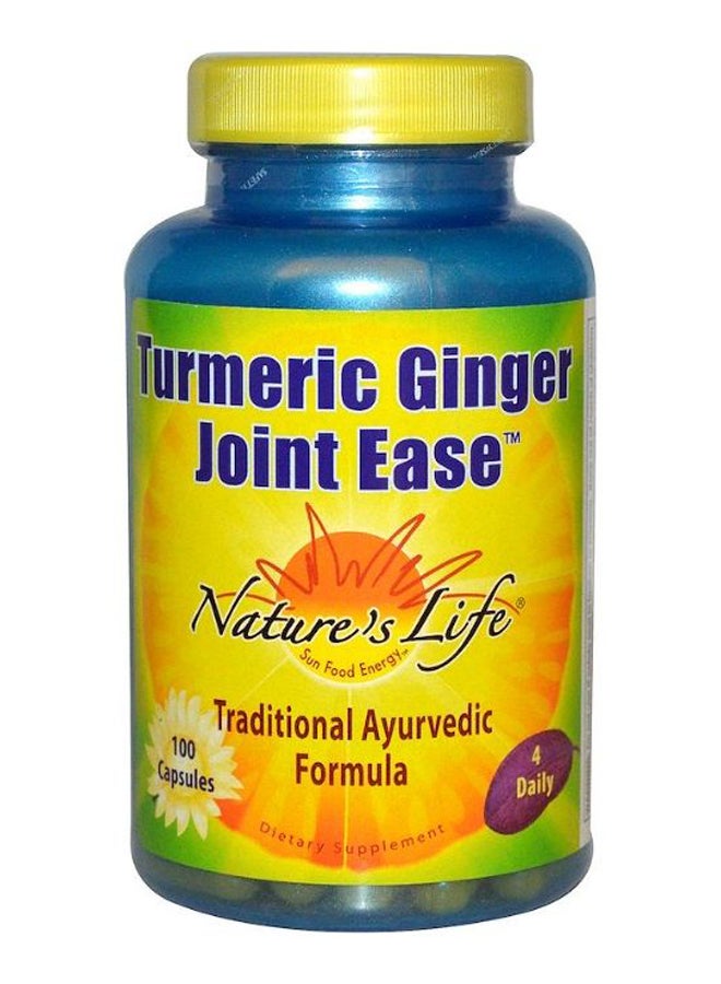 Turmeric Ginger Joint Ease - 100 Capsules