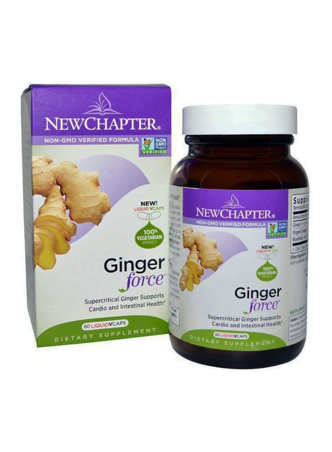 Ginger Force - 60 Vegetarian Capsules