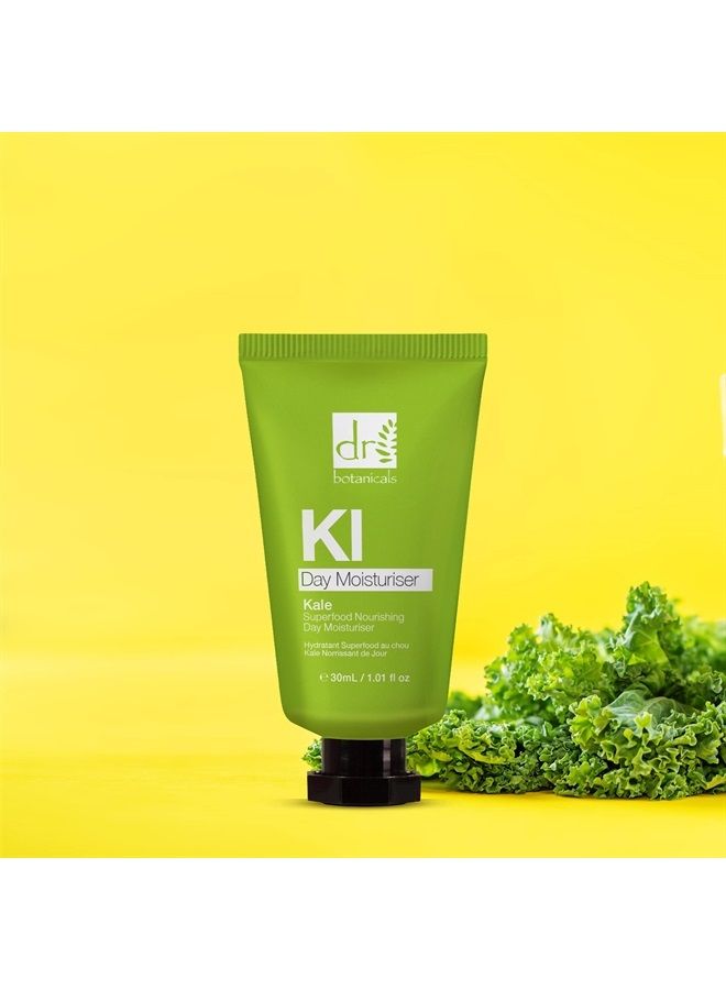 Apothecary Superfood Nourishing Day Moisturizer with Kale, Cocoa butter, Vitamins. Promotes Collages, Reduces fine lines & Wrinkles. Natural & Vegan 60ml