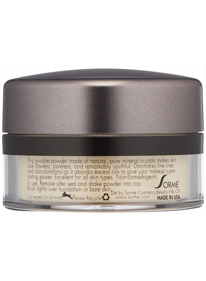 Sorme' Treatment Cosmetics Mineral Secret Light Reflecting Powder, Citron