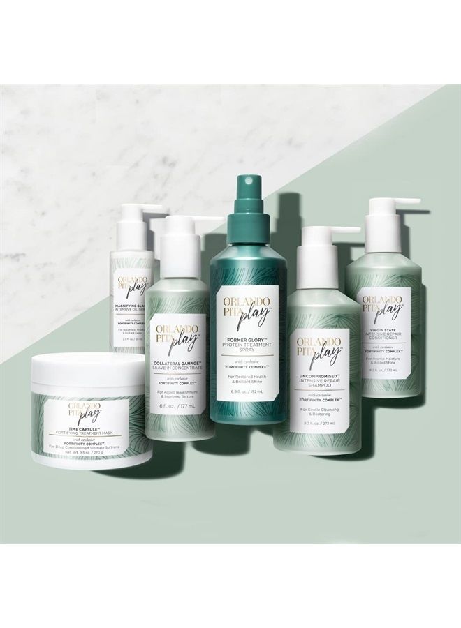 Magnifying Glass Intensive Polish Serum, Exclusive Fortifinity Complex, For Weightless Moisture & Brilliant Luster, Nourishes Dry & Damaged Hair, 2.0 Fl Oz