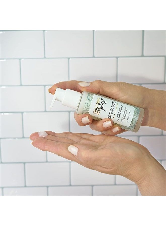 Magnifying Glass Intensive Polish Serum, Exclusive Fortifinity Complex, For Weightless Moisture & Brilliant Luster, Nourishes Dry & Damaged Hair, 2.0 Fl Oz