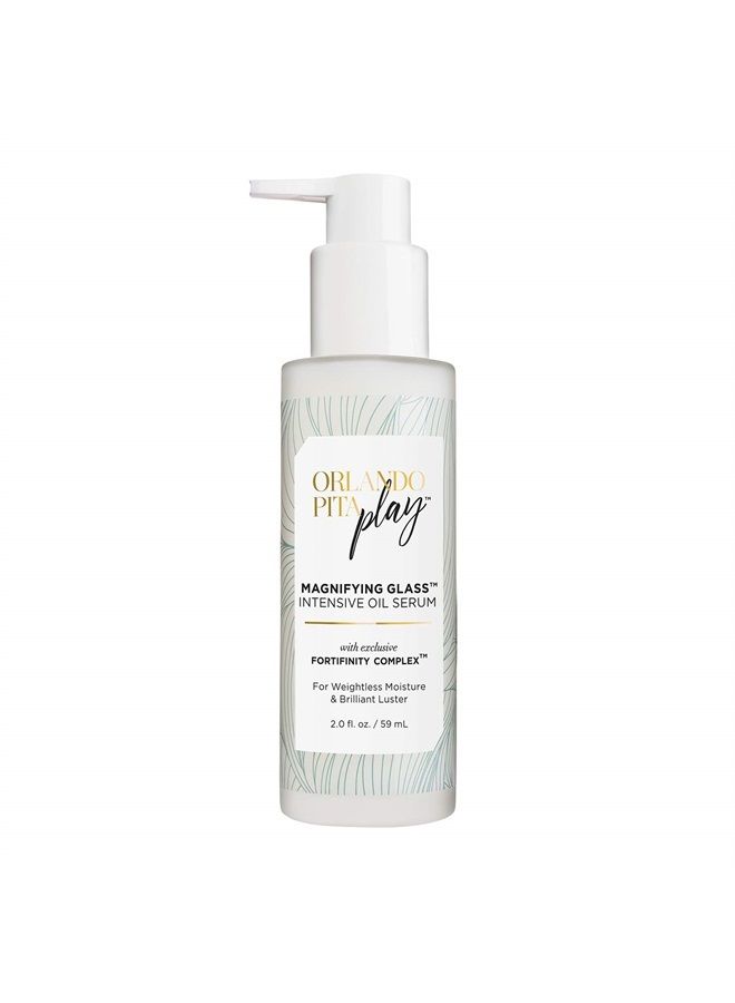 Magnifying Glass Intensive Polish Serum, Exclusive Fortifinity Complex, For Weightless Moisture & Brilliant Luster, Nourishes Dry & Damaged Hair, 2.0 Fl Oz